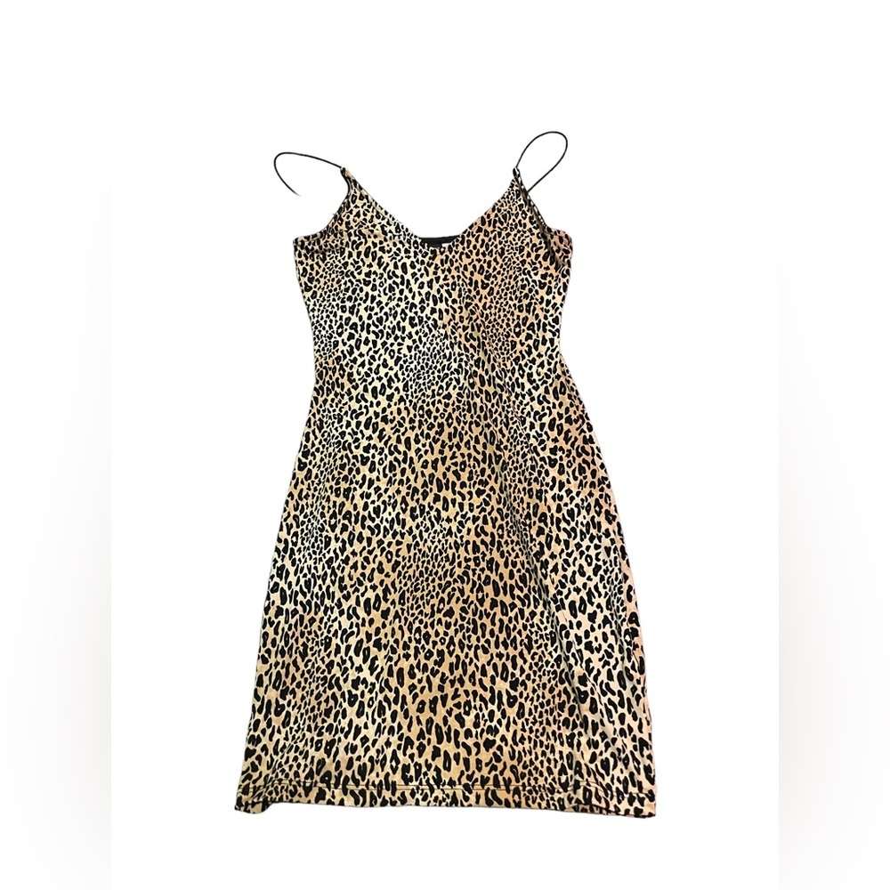 H&M Cheetah Bodycon Dress